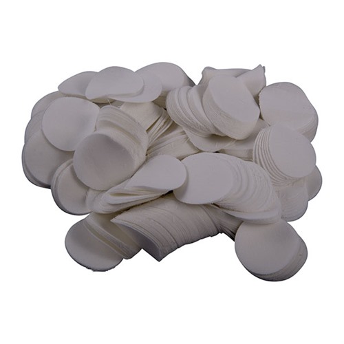 25-28 CALIBER (1 3/8'') ROUND PATCHES 1,000/BAG