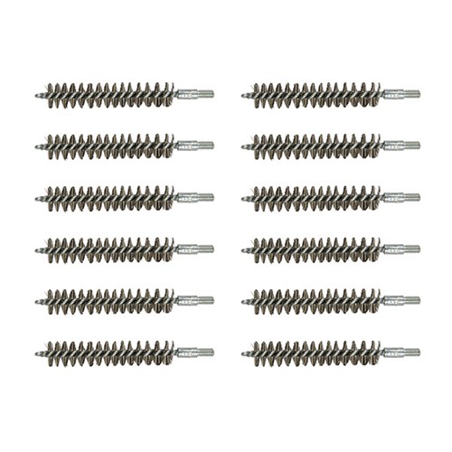 44/45 CALIBER STANDARD LINE STAINLESS RIFLE BRUSH 12 PACK