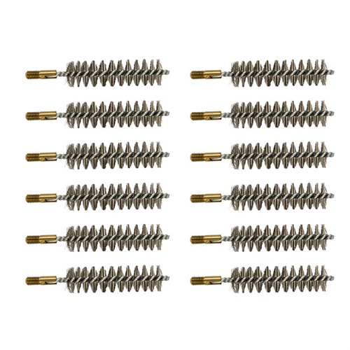 54 CALIBER STANDARD LINE STAINLESS RIFLE BRUSH 12 PACK