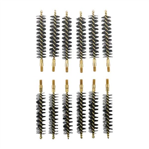 50 CALIBER HEAVY WEIGHT NYLON RIFLE BRUSH 12 PACK
