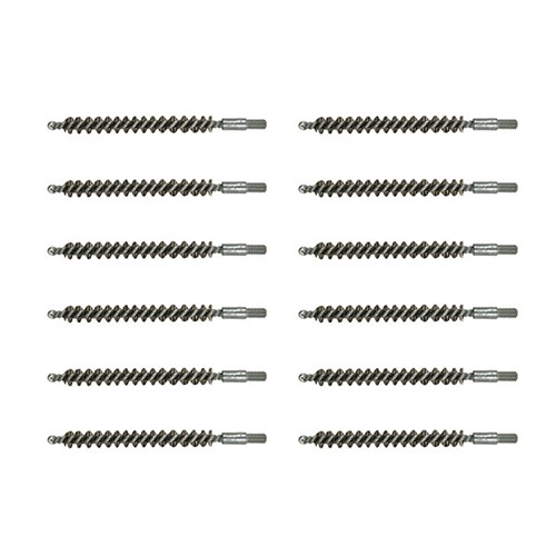 243/25 CALIBER STANDARD LINE STAINLESS RIFLE BRUSH 12 PACK