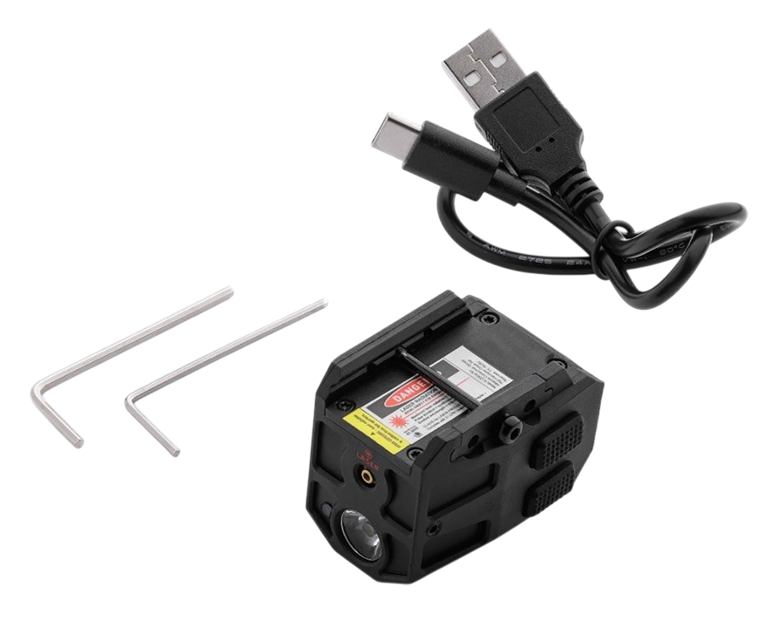 ALLIANCE CONSUMER GROUP MYCRO Rail Mount Light PA66 Nylon 50 150 300 Lumens Green Laser