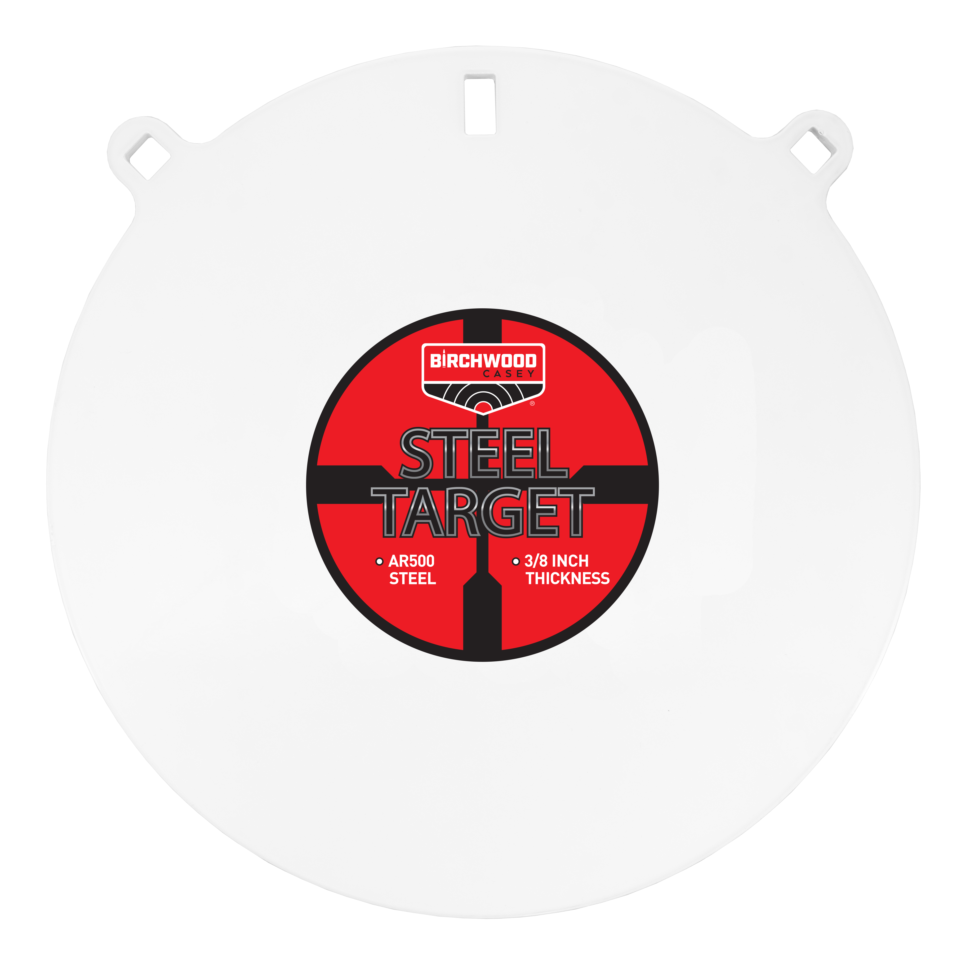 Birchwood Casey BC-RND15-38 Centerfire Target 3/8" AR500 Steel "15 Round Gong