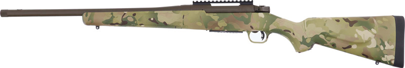 Mossberg Patriot Multicam Brown 6.5 PRC 20 Inch 4 Rounds - 28282 - 015813282826