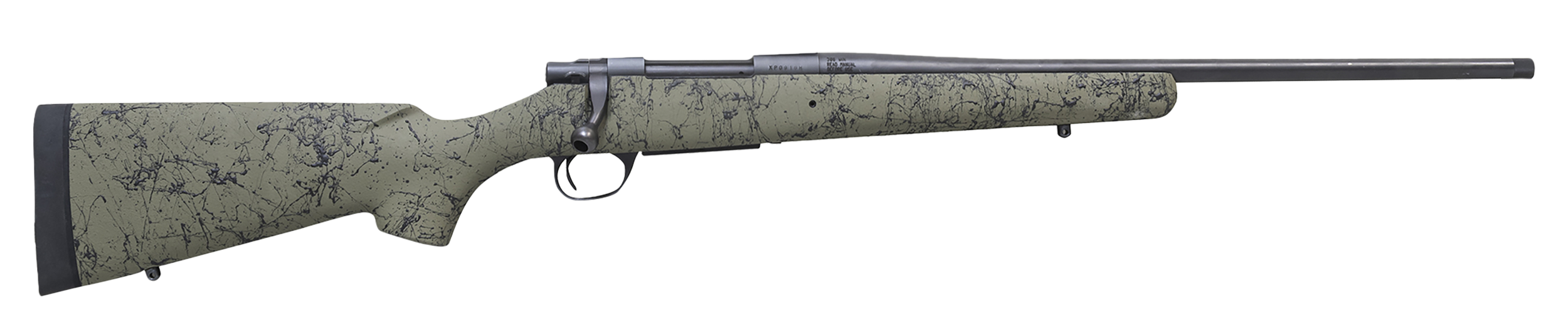 Howa HHSSL708ODG 1500 Superlite Gen2 Full Size 7mm-08 Rem 3+1 20" Black Threaded Barrel, Matte Blue Steel Drilled & Tapped Receiver, OD Green w/Black Webbing HS Precision Synthetic Stock, Right Hand