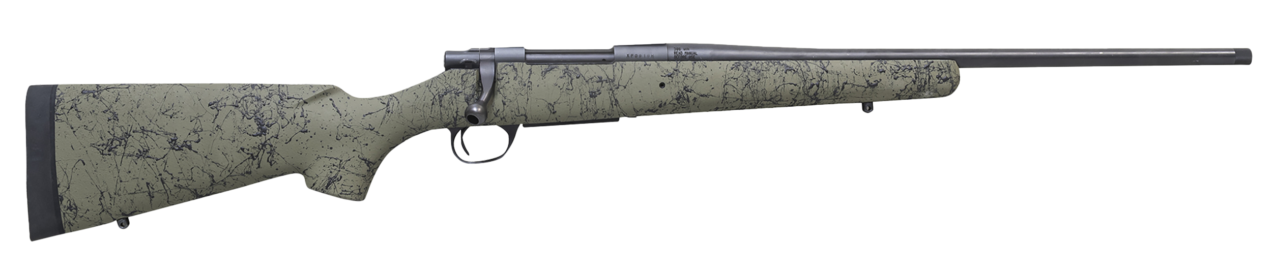 Howa HHSSL243ODG 1500 Superlite Gen2 Full Size 243 Win 3+1 20" Black Threaded Barrel, Matte Blue Steel Drilled & Tapped Receiver, OD Green w/Black Webbing HS Precision Synthetic Stock, Right Hand