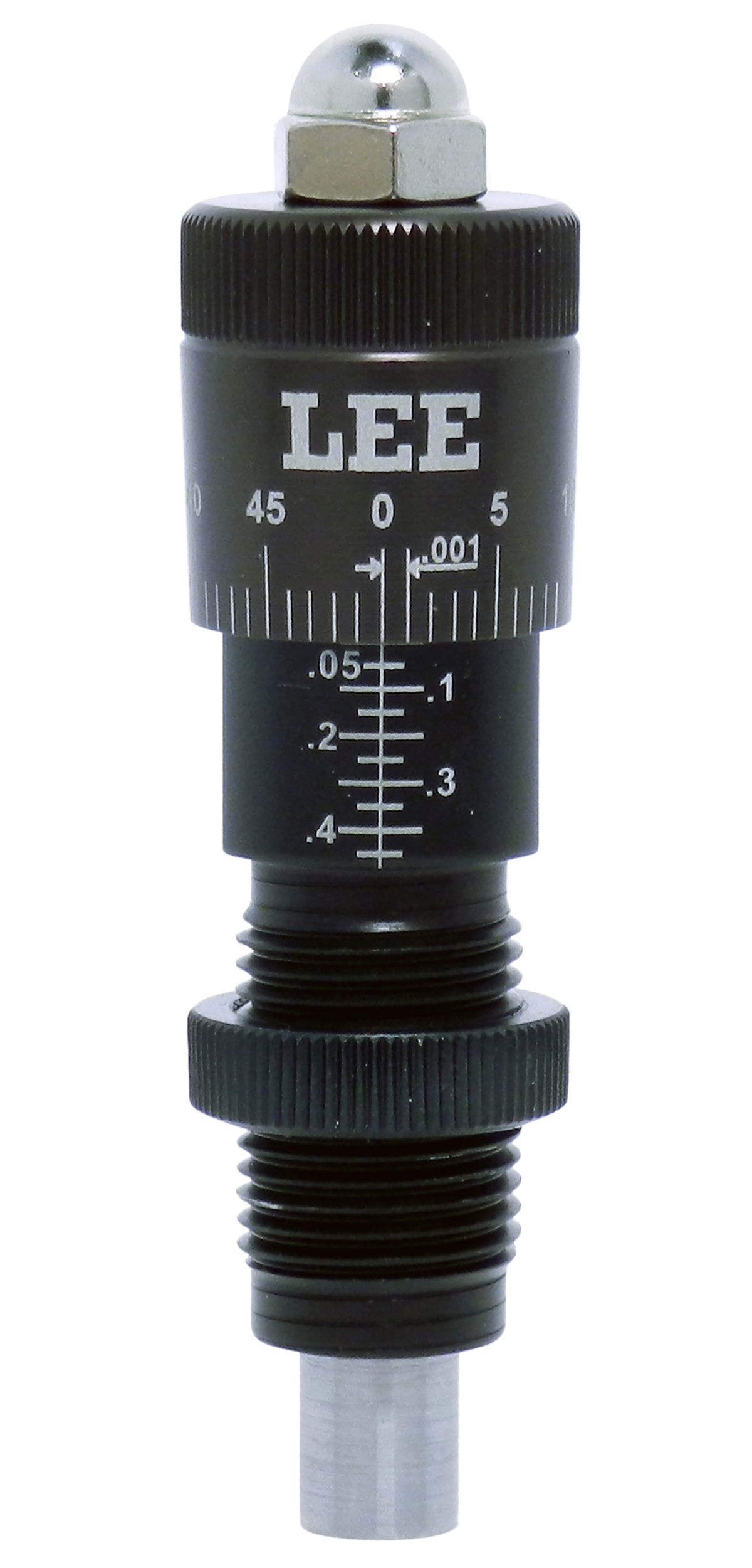 Lee Precision 92162 Micrometer Factory Crimp Adapter Black/Clear 44/45 Cal Pistol Firearm