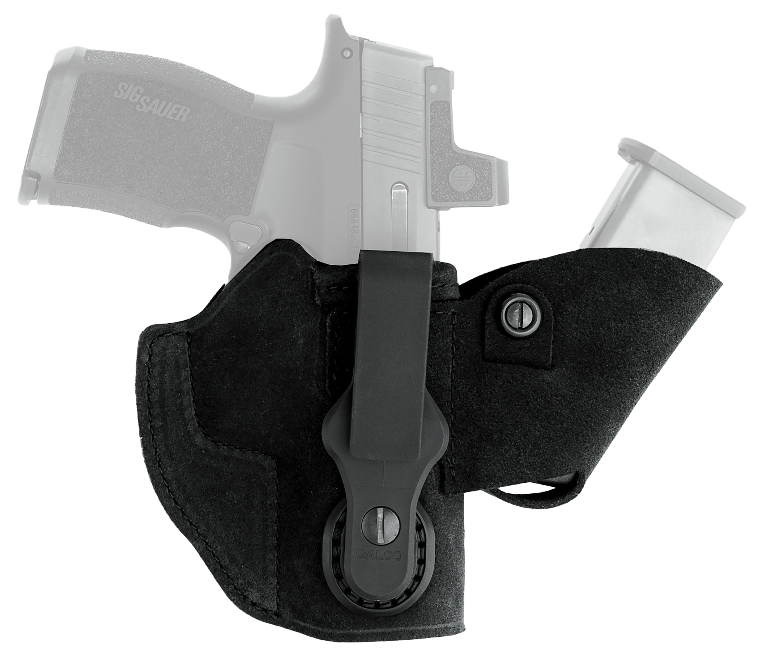 Galco WK3-890RB Walkabout 3.0 Strongside/Crossdraw IWB Black Steerhide Fits Ruger Max-9 Ambidextrous