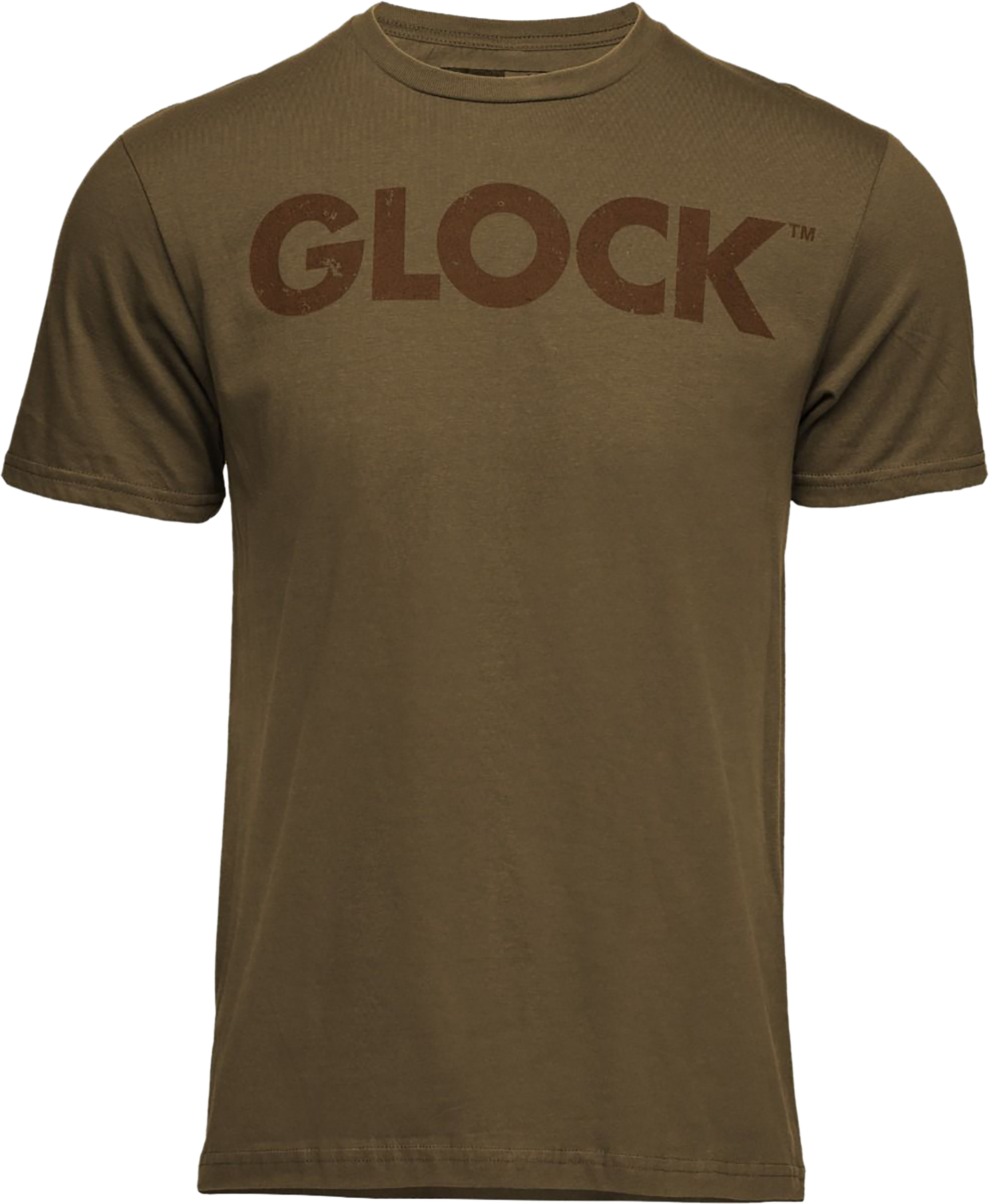 Glock AP96204 Caliber Tee  Coyote Ringspun Cotton Short Sleeve 2XL - AP96204 - 764503057960