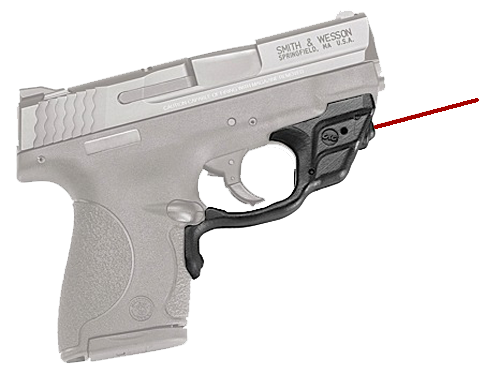 Crimson Trace 01-3560-1 LG-489 Laserguard  Black Red Laser Smith & Wesson M&P Shield