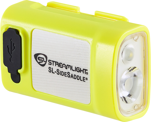 Streamlight SL-SIDESADDLE USB Yellow High Impact Polymer Light 3.00 Inch