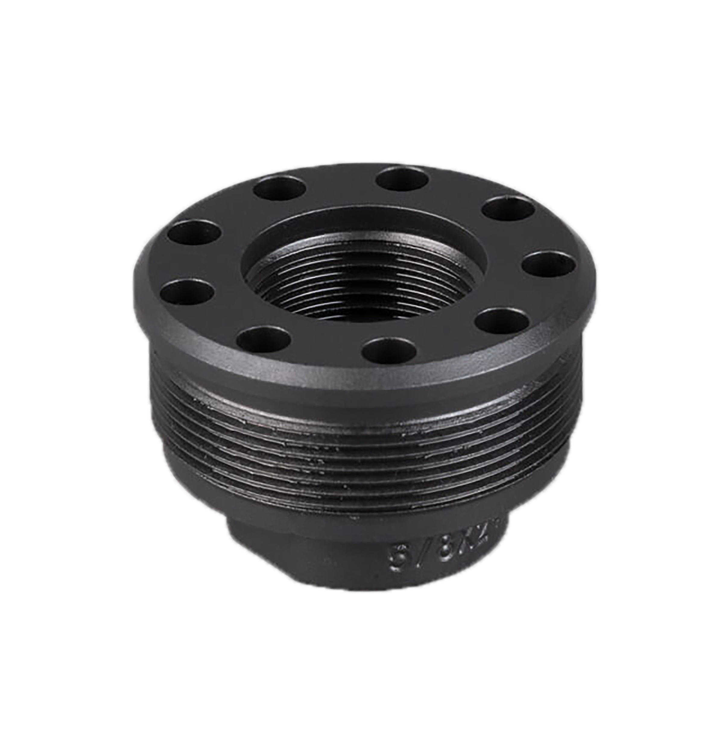 SilencerCo AC822 Alpha Direct Thread Mount Fits 9/16"x24 Black