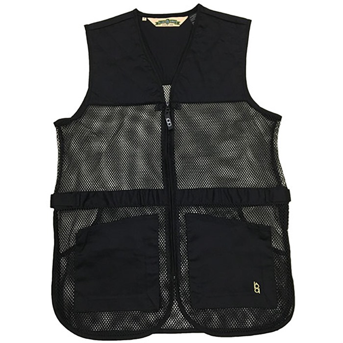 FULL MESH DUAL PAD SHOOTING VEST BLACK 3XL