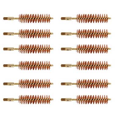 54 CALIBER BRONZE ''BEEFY'' BORE BRUSH 12 PACK