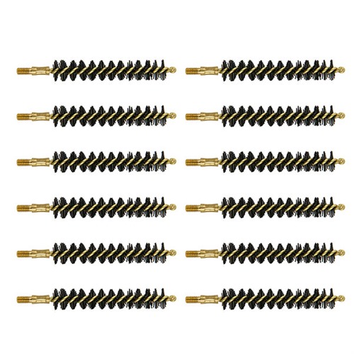 416 CALIBER HEAVY WEIGHT NYLON RIFLE BRUSH 12 PACK