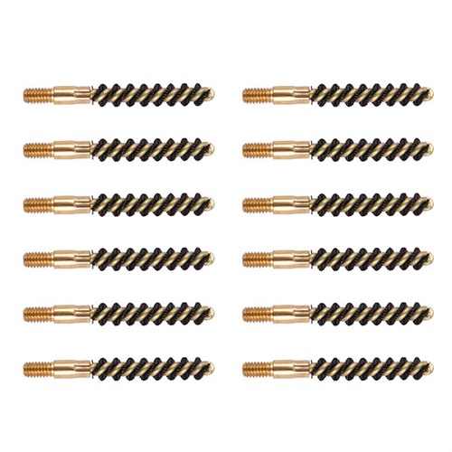 22 CALIBER HEAVY WEIGHT NYLON PISTOL BRUSH 12 PACK
