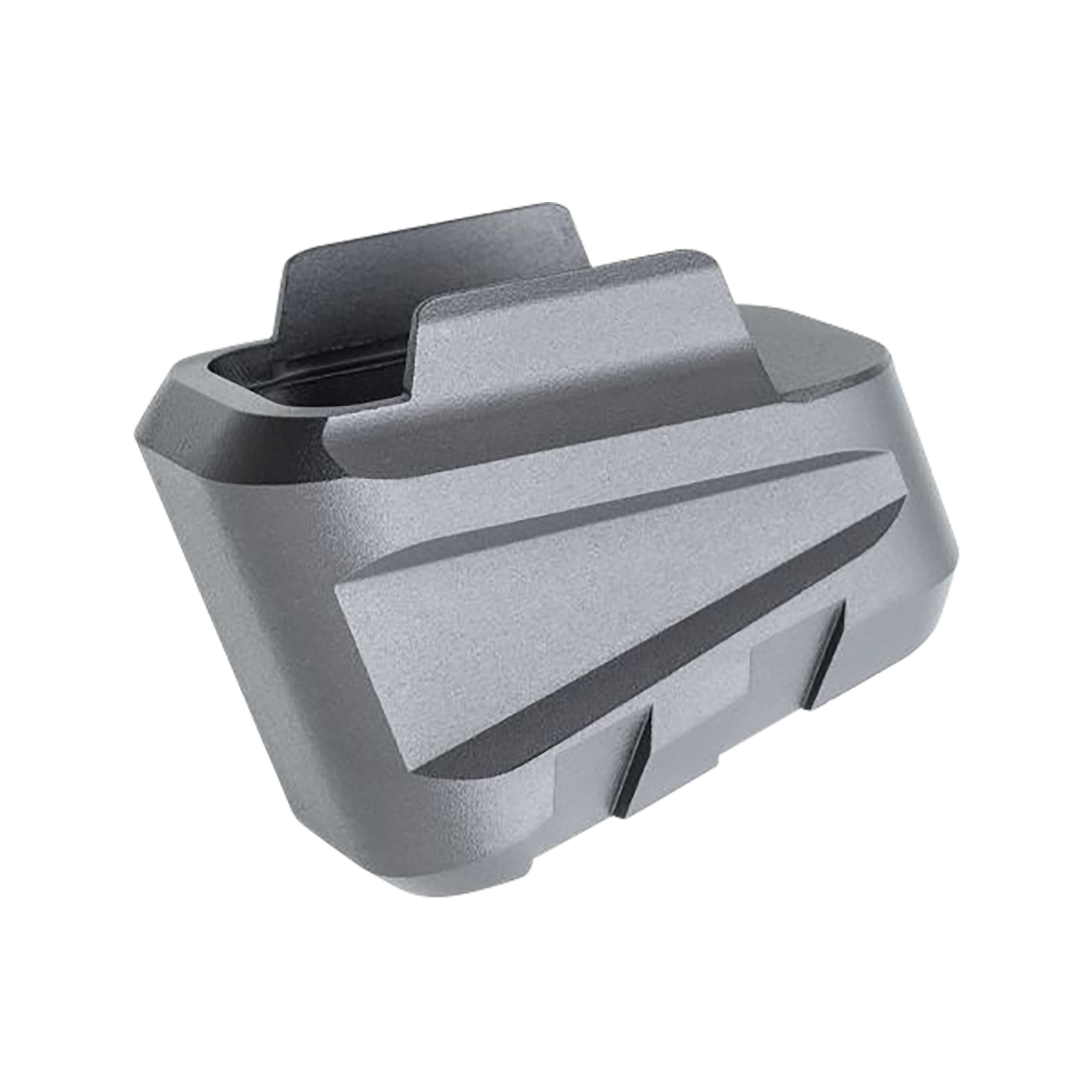 Tyrant CNC TDP320MAGEXGREY Magazine Extension Fits Sig P320 5rd Grey Aluminum