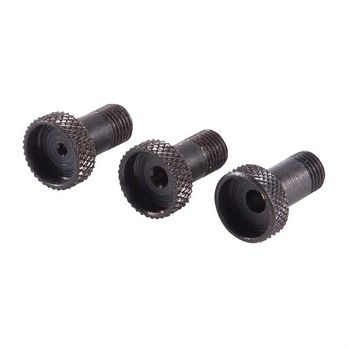 RIFLE 3/8'' LONGER SHANK APERTURE PEEP BLACK 3 PACK
