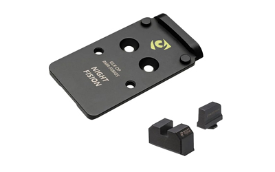 Night Fision NF Plate BS EPS Fits Glock FS MOS Co witness for RMR and Other Optics