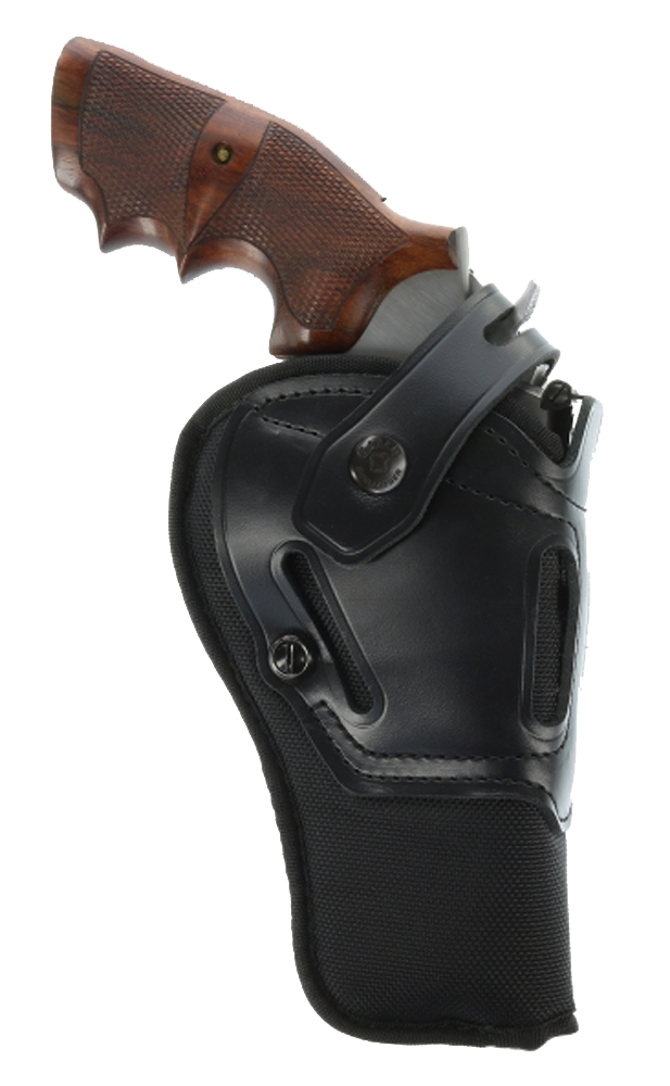Galco SR86B Switchback  OWB Black Leather Belt Slide Fits S&W X Frame 500/Taurus Raging Bull/6.50" Barrel Ambidextrous