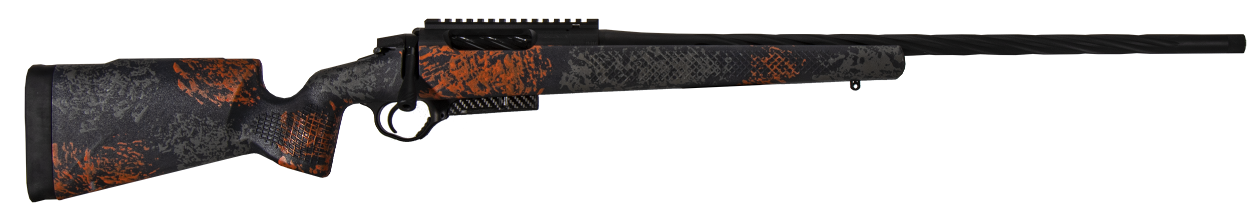 Seekins Precision 0011710121US Havak PH2 Full Size 28 Nosler 3+1 26" Charcoal Gray Fluted/Threaded Barrel, Black Picatinny Rail Stainless Steel Receiver, Urban Shadow Camo Fixed Synthetic Stock
