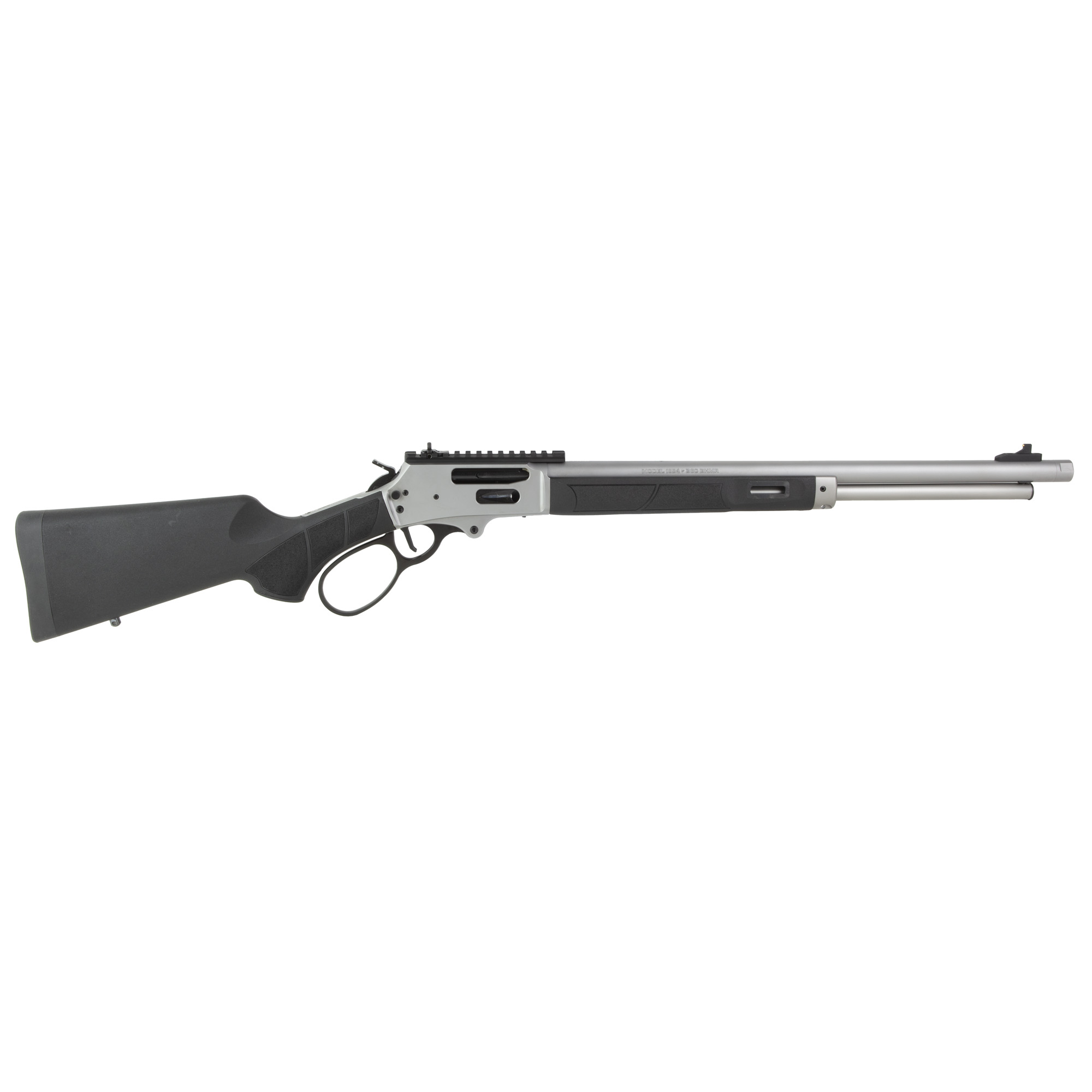 Smith & Wesson 14206 1854  360 Buckhammer 6+1 20" Stainless Steel Threaded Barrel & Receiver w/Picatinny Rail, M-LOK Handguard, Black Fixed Synthetic Stock - 14206 - 022188901719