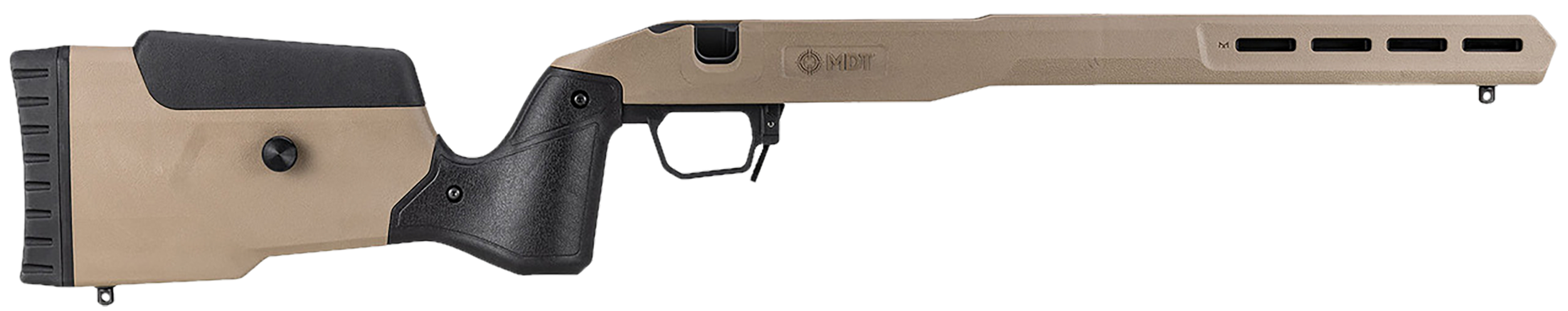 Mdt Sporting Goods Inc 105827FDE Field Stock  FDE Polymer Fits Tikka T3 Short Action