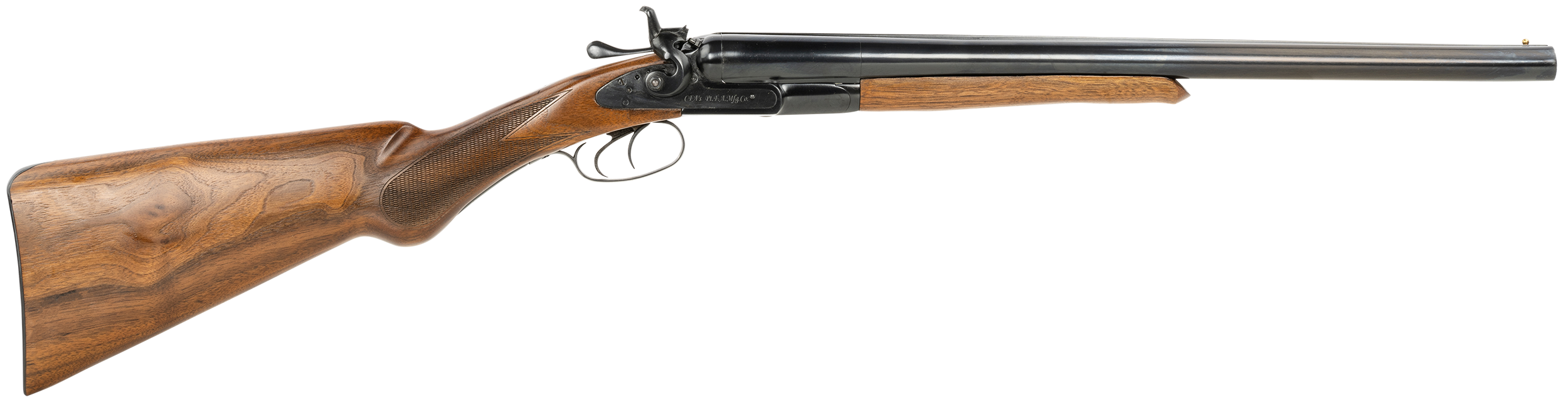 Cimarron Firearms 1878 Coach 12GA, 20in. Barrel, 2rd, Wood Stock & Forend - Black (CB187820)