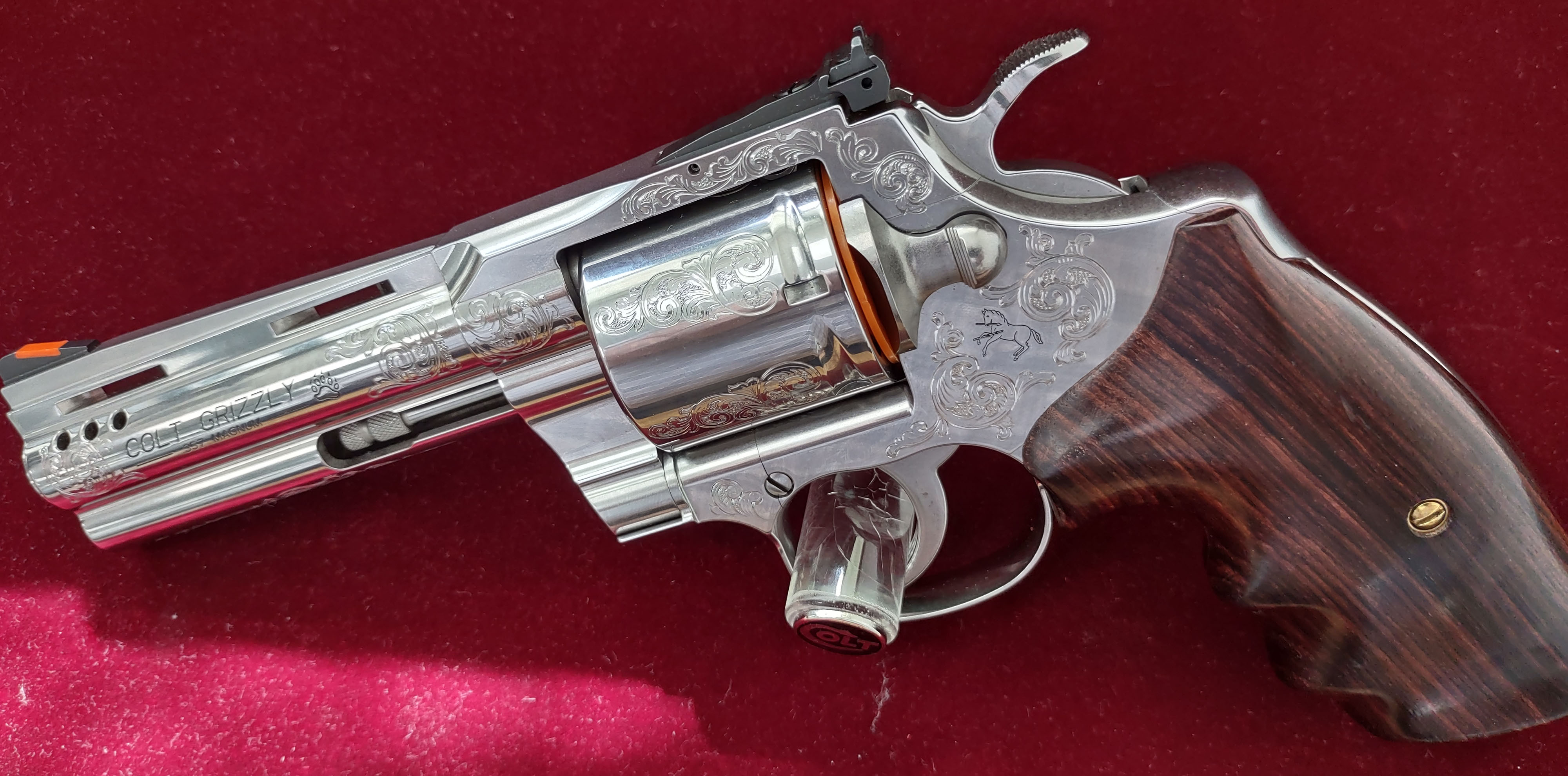 Colt Custom Shop Grizzly 357 Mag 4.25" Revolver - None - 151550026838