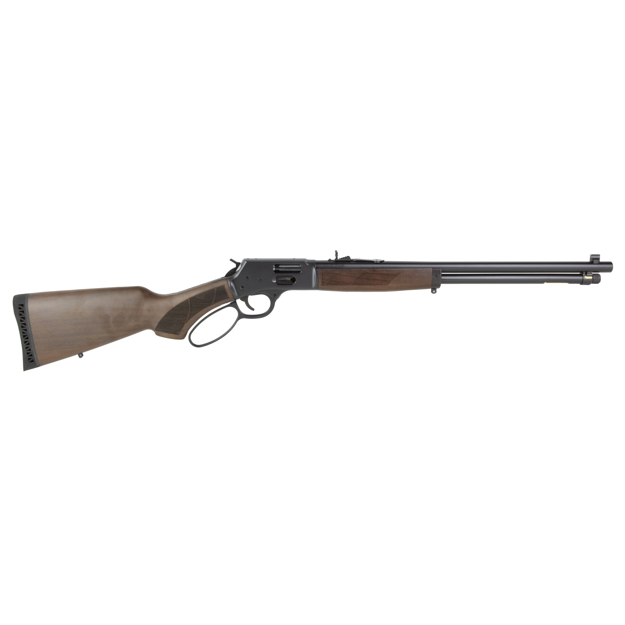 Henry H012PG44M Provider 44 Mag/44 Special 10+1 20" Blued Round Barrel, Blued Steel Drilled & Tapped Receiver, American Walnut Fixed w/Pistol Grip Stock - H012PG44M - 619835200624