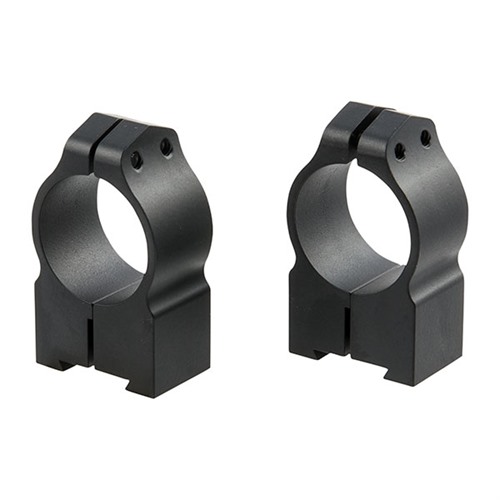 Warne 2-Piece Maxima Fixed Scope Ringmounts with Grooved Receiver CZ 527 16mm Dovetail 1 Inch High