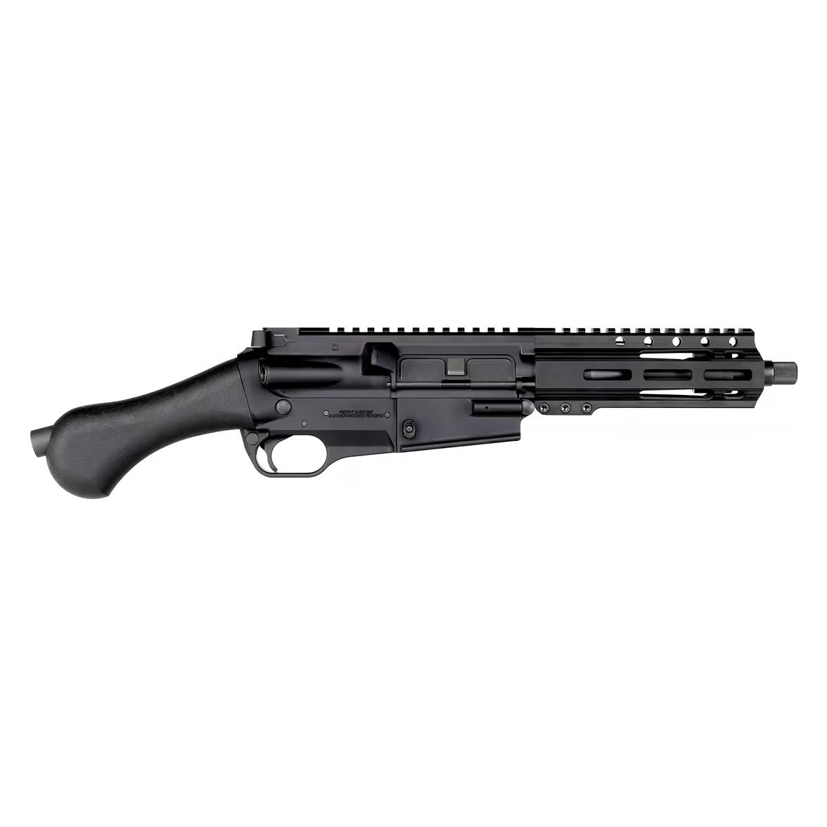 FightLite SCR RAIDER Pistol - Black | 5.56 NATO | 7.25” Barrel | Polymer Grip & Free-Floating FightLite M-LOK Handguard