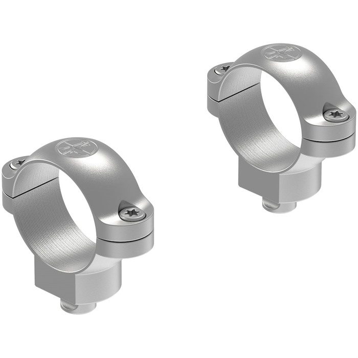 Leupold 2 Piece Quick Release Scope Rings 1 Inch Medium Silver