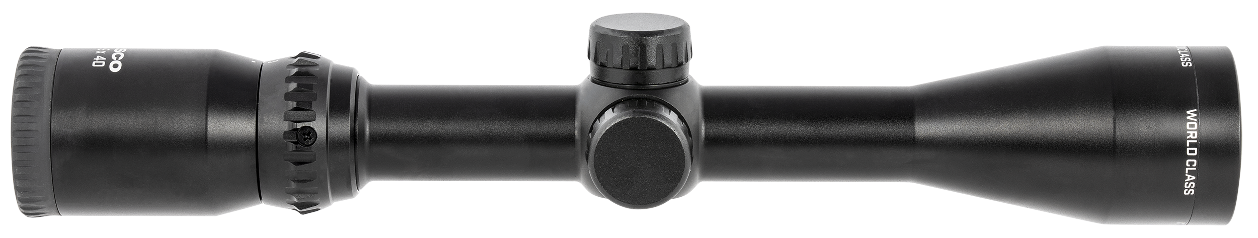 Tasco World Class Riflescope Black 3-9x40 w/ Rings