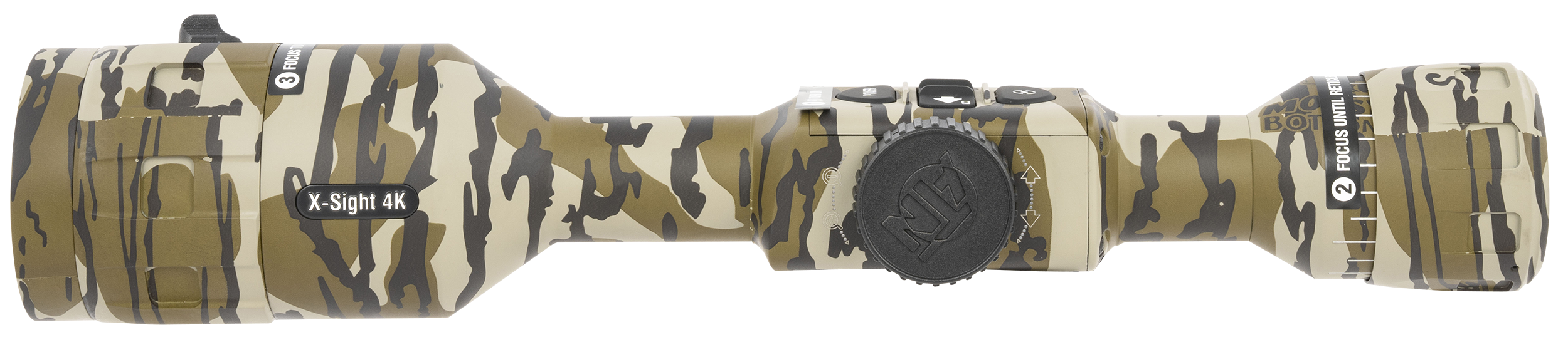 Atn X-Sight 4K Pro Edition Rifle Scope Mossy Oak Bottomland 3-14x50 30mm Ballistic Calculator