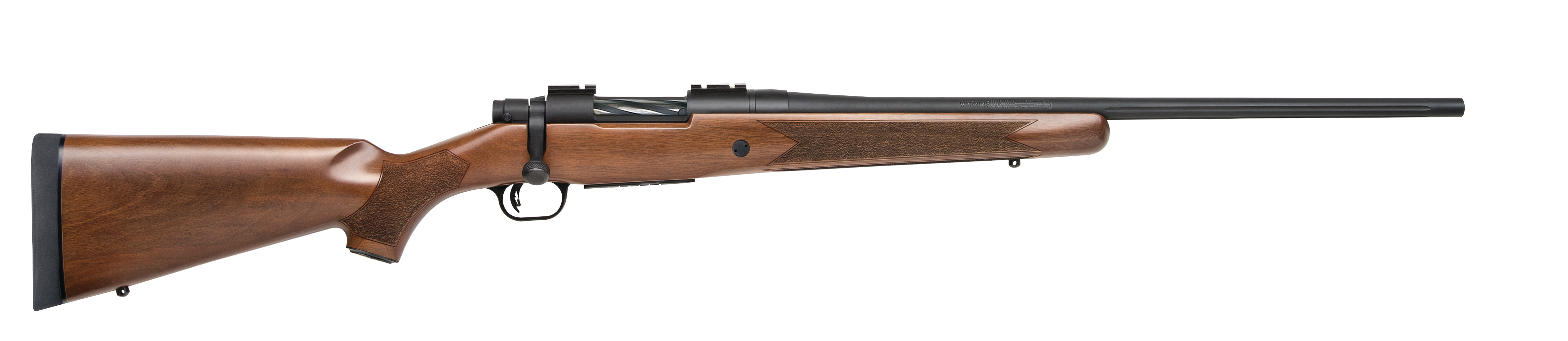 Mossberg Patriot 22-250 Remington 22 in 5 Rounds Walnut Matte Blued - 27841 - 015813278416