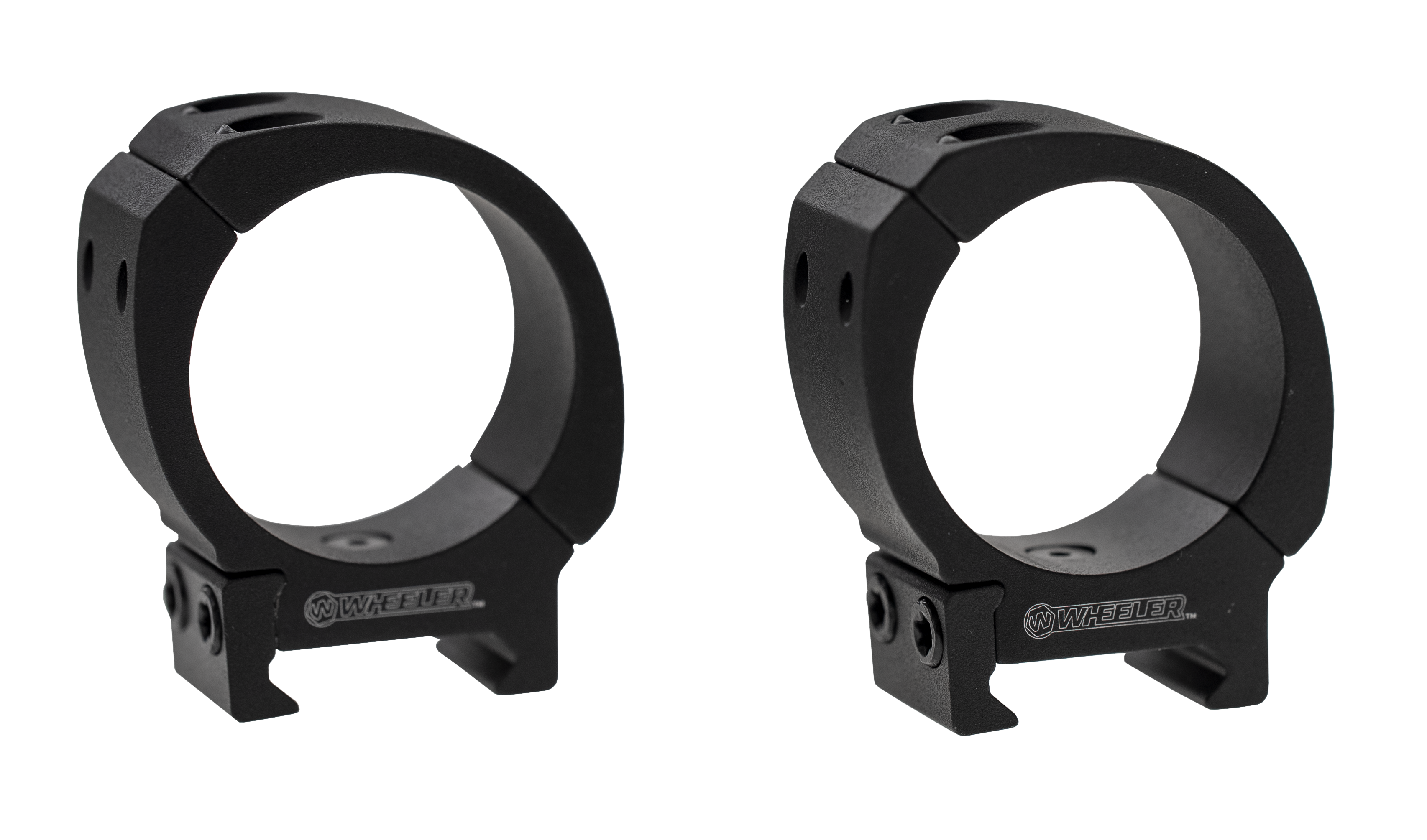Wheeler Sport Scope Rings Black 30mm Low