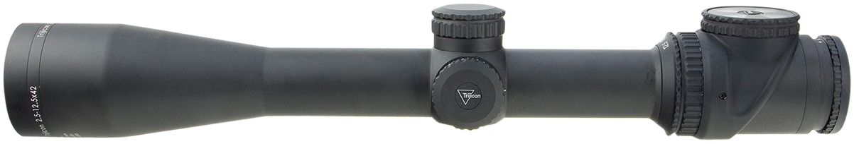 Trijicon AccuPoint 2.5-12.5x42mm 30mm Tube MOA Dot Green Dot Illuminated Rifle Scope