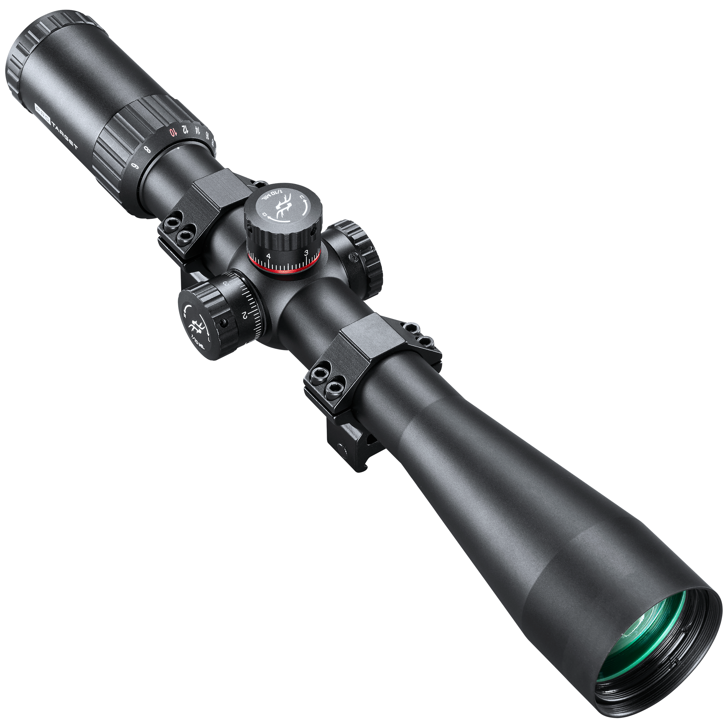 Simmons SIM62444 ProTarget  Matte Black 6-24x 44mm 30mm Tube Mil-Dot Reticle