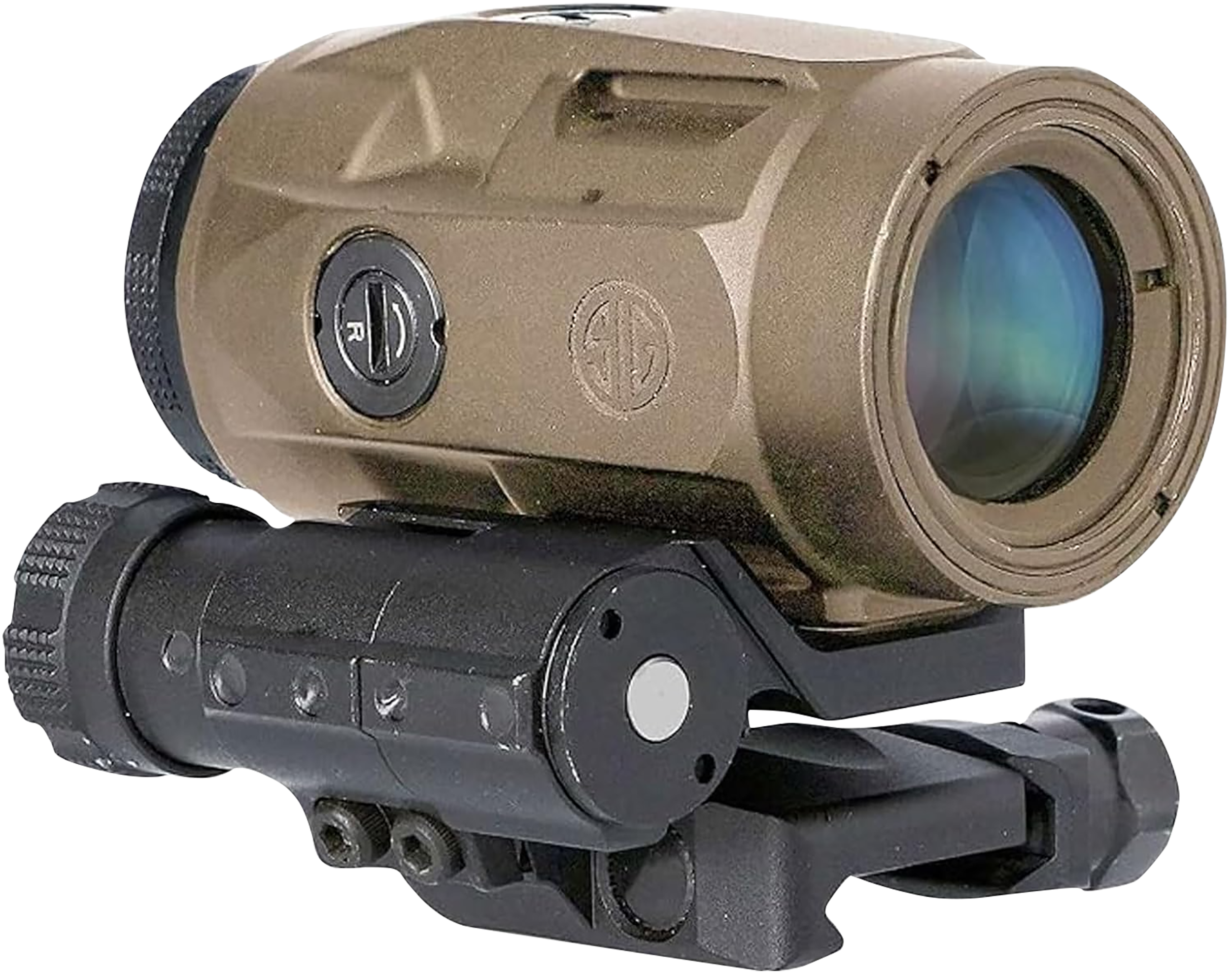 Sig Sauer Juliet3 Micro Magnifier 3x 22mm Flat Dark Earth Flip Mount