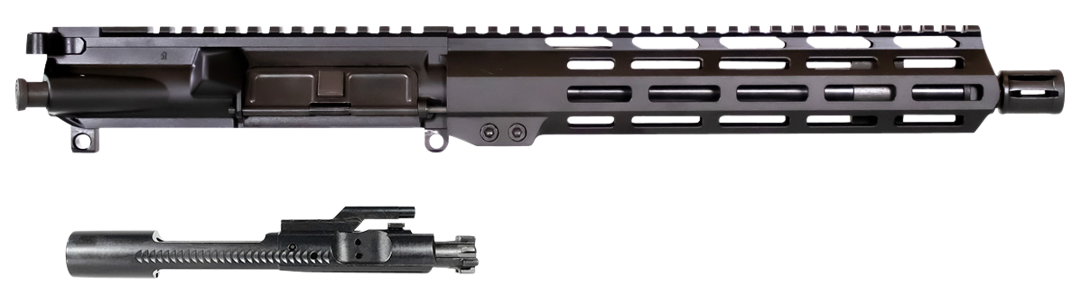 Aim Sports AR5CUB8 Assembly  5.56x45mm NATO 10.50" Black Nitride Barrel 7075-T6 Aluminum Black Anodized Receiver 10" M-LOK Handguard for AR-15