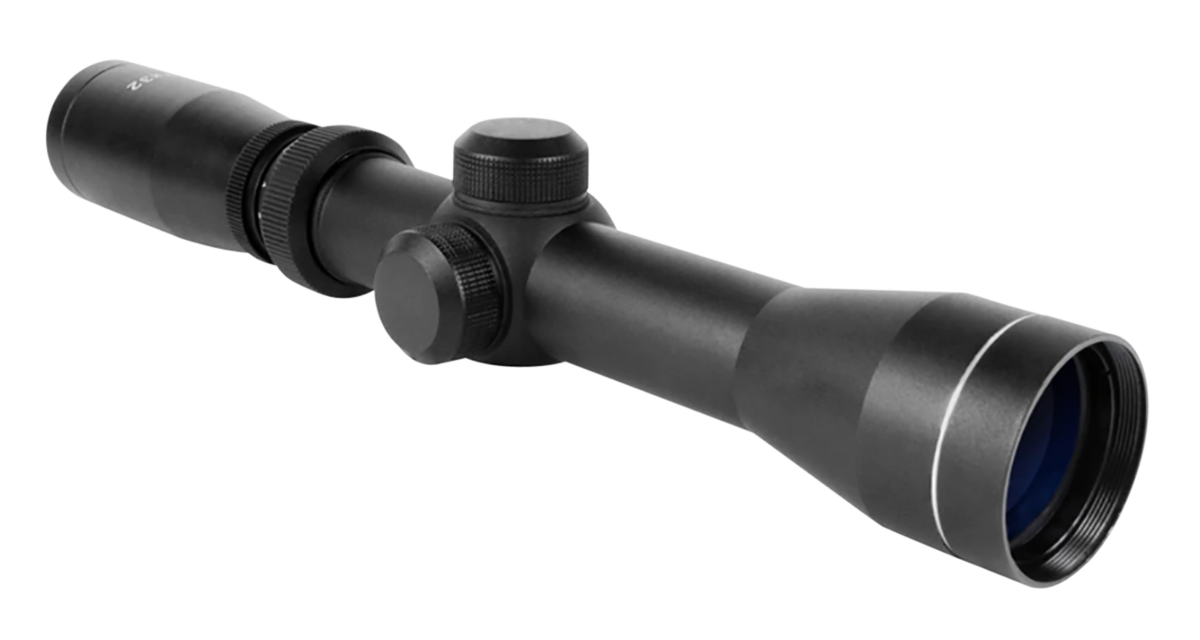Aim Sports JH2732B Scout  Black Anodized 2-7x 32mm Duplex Reticle