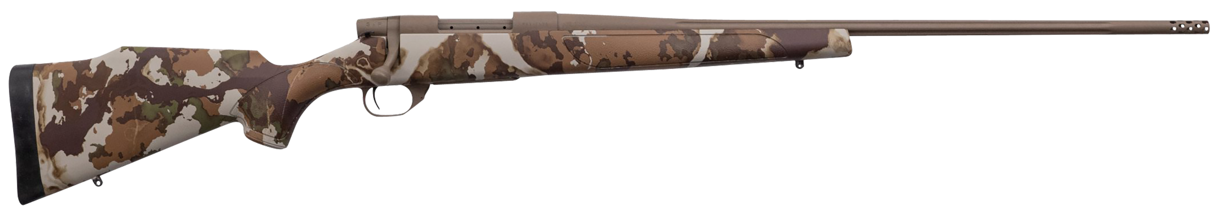 Weatherby Vanguard First Lite Rifle 6.5 PRC 26 in 3 Rounds Camo Tan