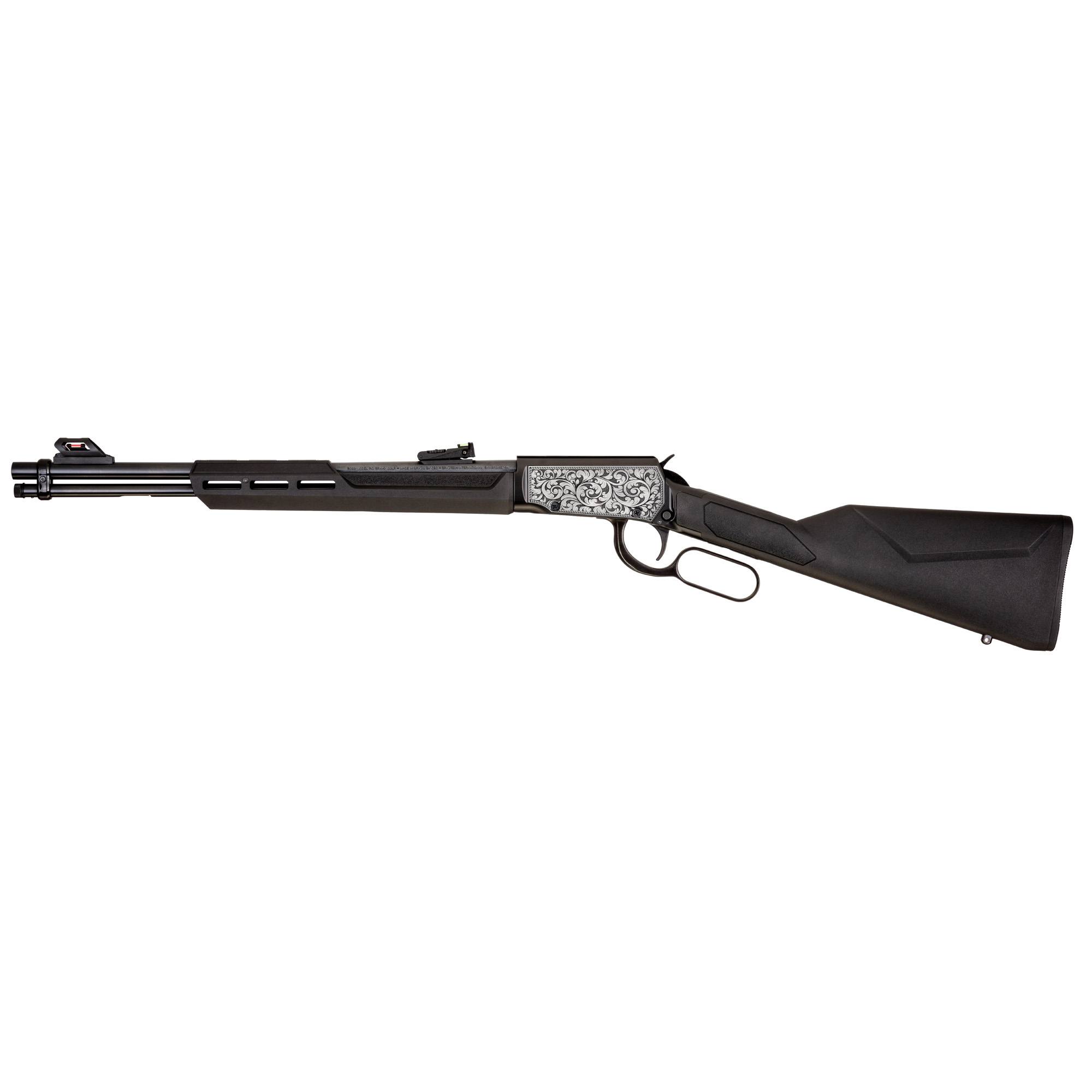 Rossi Rio Bravo 22 Long Rifle 18" 15 Rounds Matte Finish Engraved