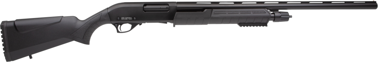 Armscor Pump Combo, 12GA, 24in. Barrel, 5rd, Incl. 22" Barrel - Black (YPA12C2224B)