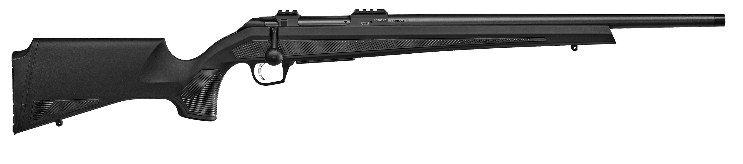CZ-USA 07404 CZ 600 Alpha Full Size 308 Win 5+1 20" Black Steel Threaded Barrel, Black Aluminum Receiver, Picatinny Rail, Black Fixed Soft Touch Stock Right Hand