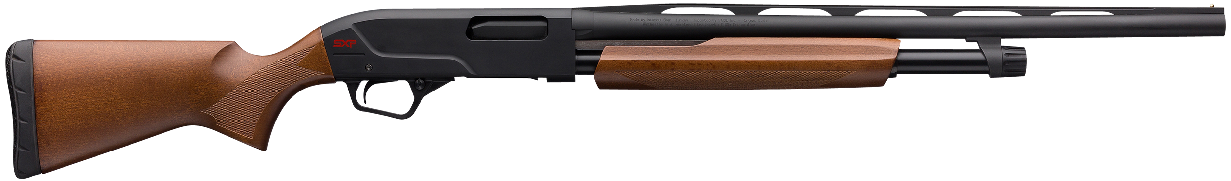 Winchester SXP Field Micro 12GA, 20in. Barrel, 4rd, Wood Stock & Forend - Black (48702017056)