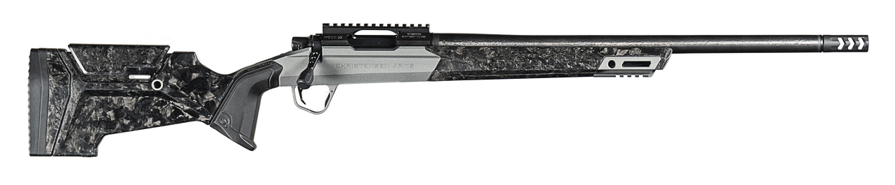 Christensen Arms 8011300800 Modern Hunting  6.5 Creedmoor 5+1 22" Carbon Fiber, Tungsten Gray Rec, Carbon Fiber Hunter Stock & Handguard, Muzzle Brake