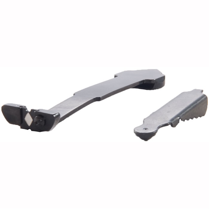 RIFLE DOVETAIL #66 FLAT TOP LONG SHANK REAR SIGHT BLACK