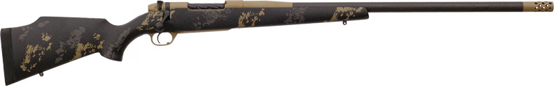 Weatherby Mark V CarbonMark 300 WBY 28 in 3 Rounds Grey and Tan